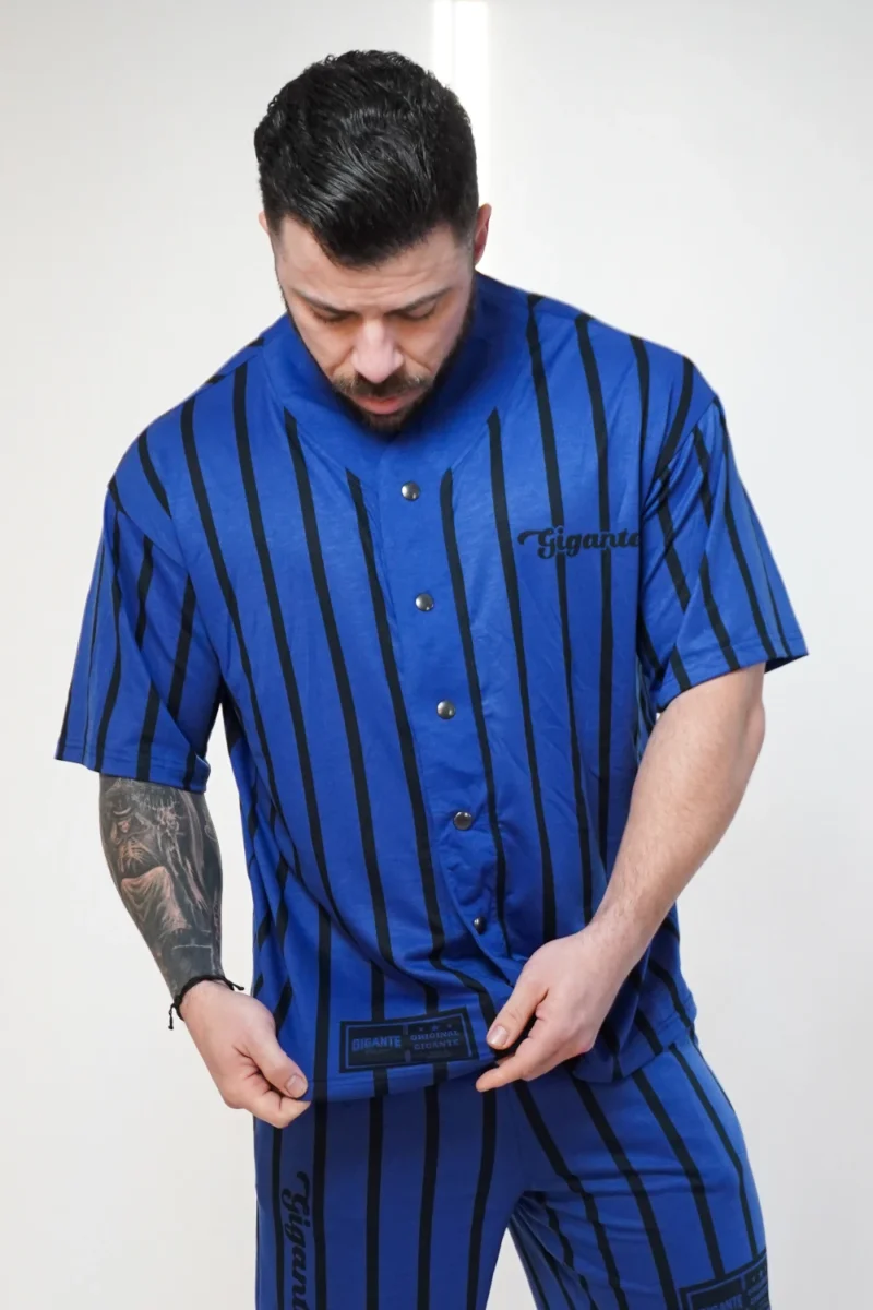 T-Shirt Jacket Gigante Blue Stripes